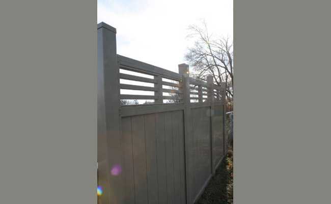 semi private fence