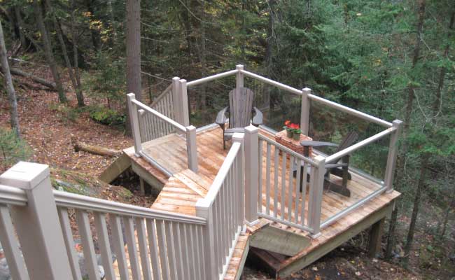 outdoor railing