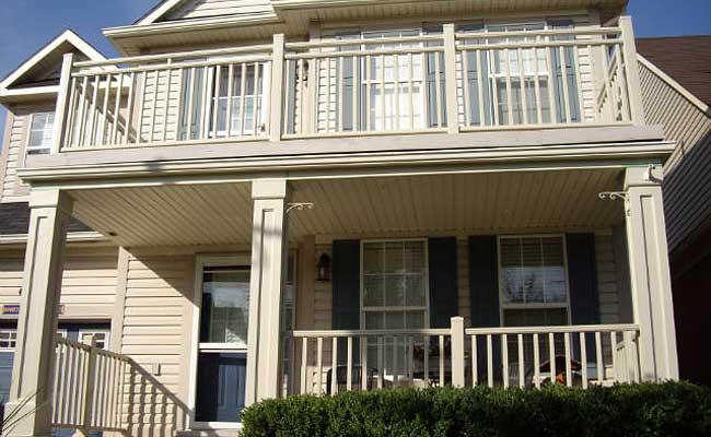 Toronto house railing