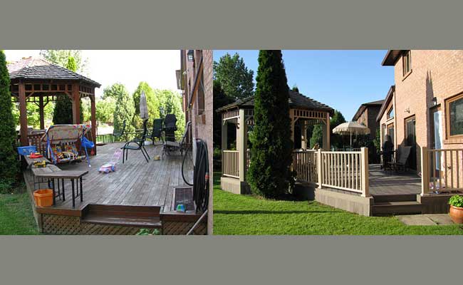 Toronto decks with Alpa railing